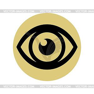 Eye icon - vector clipart