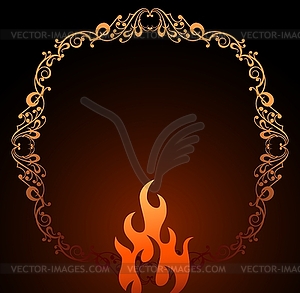 Flame - vector image