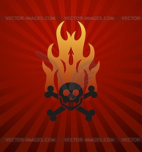 Flame - vector image