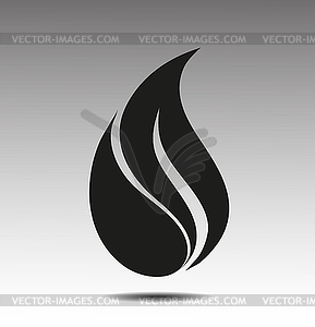 Flame - vector image