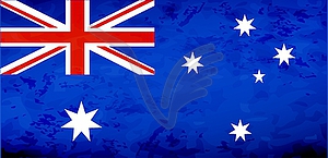 Flag Australia - vector clipart