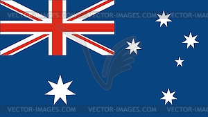 Flag Australia - vector EPS clipart