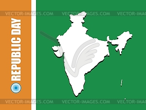 India - vector clipart