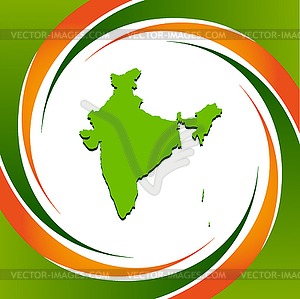 India - vector clipart