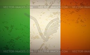 Flag Ireland - vector clipart