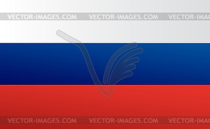 Flag Russia - vector clip art