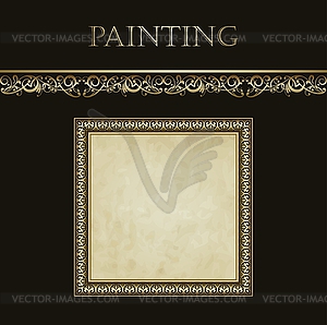 Vintage background - vector image