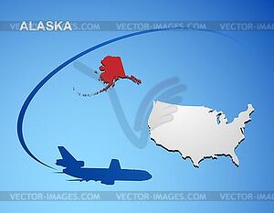 Alaska - vector image