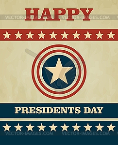 Presidents Day - vector clipart