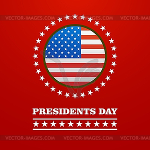 Presidents Day - vector clip art