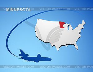Minnesota - vector clipart