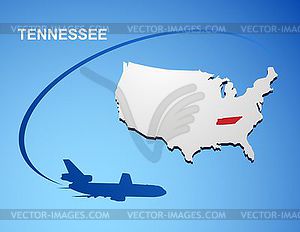 Tennessee - vector clipart