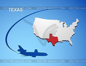 Texas - vector image