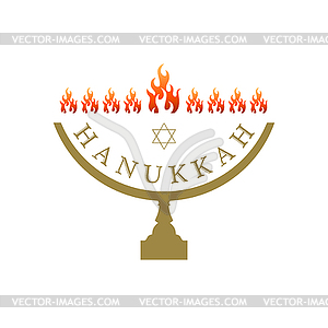Happy Hanukkah - vector image