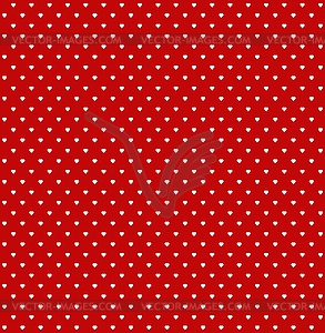 Heart pattern seamless background - color vector clipart