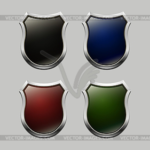 Arms for heraldic symbols - vector image