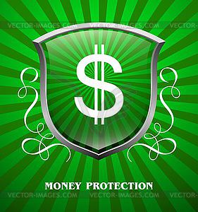 Protection money - vector clipart