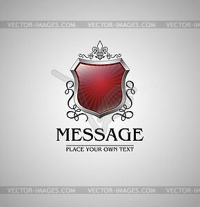 Vintage heraldry emblem - vector clipart