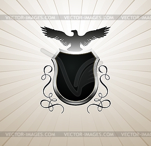 Vintage heraldry emblem - vector clipart