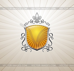 Vintage heraldry emblem - vector clipart