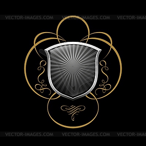 Vintage heraldry emblem - vector image