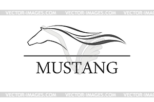 Horse - vector image