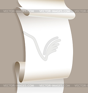 Paper tape - royalty-free vector image