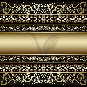 Vintage background - vector clipart