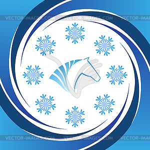 Christmas background - vector clipart