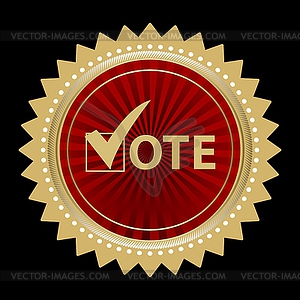 Vote - vector clip art