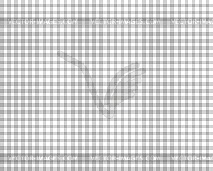 Red checkered picnic tablecloth - vector image