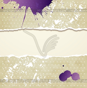 Tear paper - vector image