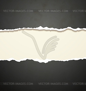 Tear paper - vector clipart