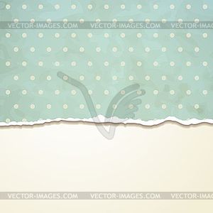 Tear paper - stock vector clipart