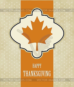 Thanksgiving day - royalty-free vector image