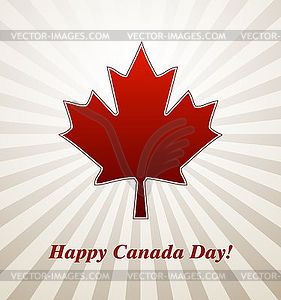 Canada Day - vector clip art