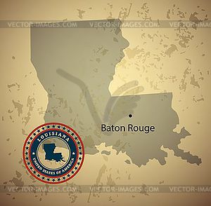 Louisiana - vector clipart
