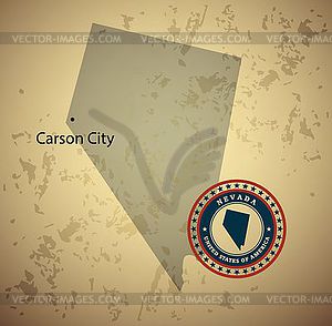 Nevada - vector clip art