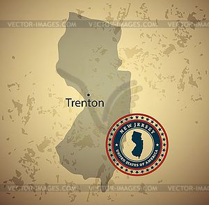 New Jersey - vector image