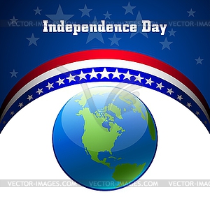 USA symbolic - vector image