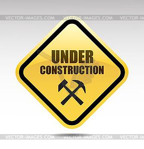 Under construction - vector clipart