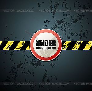 Under construction - vector clipart