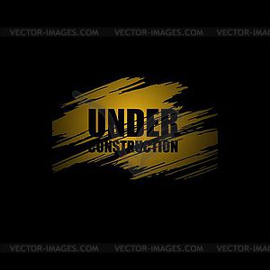 Under construction - vector clipart