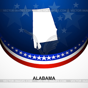 Alabama - vector clipart