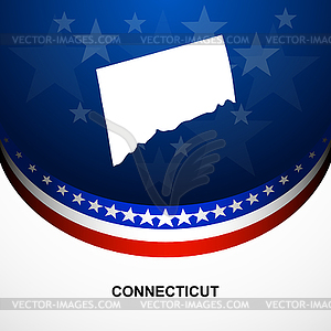 Connecticut - vector clipart