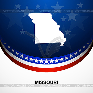 Missouri - vector clipart