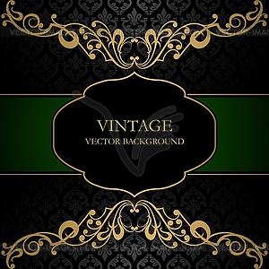 Vintage frame - vector image