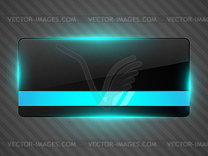 Abstract black background with light - vector image