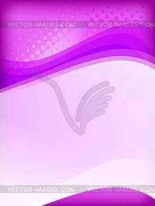 Abstract pink background with space for text - vector image