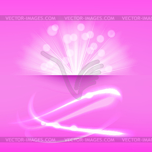 Light burst pink background - vector EPS clipart